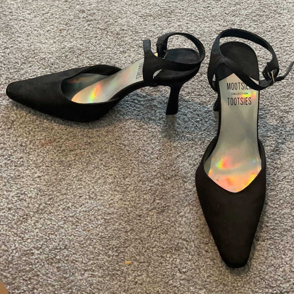 MOOTSIES TOOTSIES black heel size 7